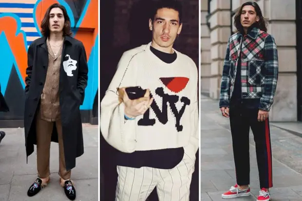 Hector Bellerín fashion
